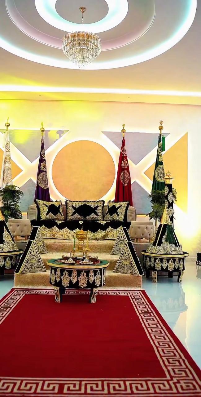 Salon marocain traditionnel royal